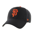 Black-Orange - Front - 47 Unisex Adult MLB San Francisco Giants Baseball Cap