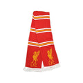 Red-White-Yellow - Back - Liverpool FC Knitted Jacquard Winter Scarf