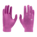Pink-White - Front - Nike Unisex Adult TG 2 Playful Knitted Swoosh Gloves