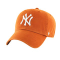 Orange - Front - New York Yankees 47 Baseball Cap