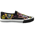 Black-Pink-Yellow - Front - Vision Street Wear Unisex Adult Street Ghost Trainers