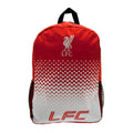 Red-White - Side - Liverpool FC Official Football Fade Design Backpack-Rucksack