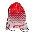 Red-White - Side - Liverpool FC Official Football Fade Design Gym Bag