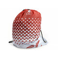 Red-White - Front - Liverpool FC Official Football Fade Design Gym Bag