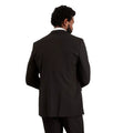 Black - Back - Burton Mens Essential Tailored Suit Jacket