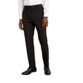 Black - Lifestyle - Burton Mens Essential Plain Tailored Suit Trousers
