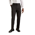 Charcoal - Front - Burton Mens Essential Tailored Suit Trousers