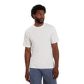 White - Front - Burton Mens Plain Crew Neck T-Shirt
