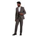 Grey - Lifestyle - Burton Mens Herringbone Slim Suit Jacket