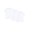 White - Front - Burton Mens Crew Neck T-Shirt (Pack of 3)