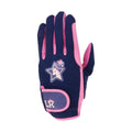Pink - Front - Little Rider Childrens-Kids I Love My Pony Riding Gloves