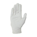 White - Back - Hy5 Every Day Leather Riding Gloves