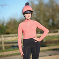 Coral Rose - Back - Hy Sport Active Childrens-Kids Thermal Base Layers