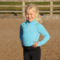 Sky Blue - Back - Hy Sport Active Childrens-Kids Thermal Base Layers