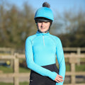 Sky Blue - Side - Hy Sport Active Childrens-Kids Thermal Base Layers