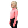 Coral Rose - Front - Hy Sport Active Childrens-Kids Thermal Base Layers