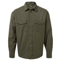 Woodland Green - Front - Craghoppers Mens Kiwi Long-Sleeved Shirt