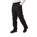 Black - Back - Craghoppers Mens Kiwi Convertible Trousers