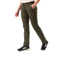 Khaki Green - Back - Craghoppers Womens-Ladies Kiwi Pro II Trousers