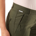 Khaki Green - Pack Shot - Craghoppers Womens-Ladies Kiwi Pro II Trousers