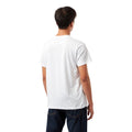 Optic White - Side - Craghoppers Mens Mightie Circle T-Shirt