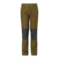 Moss - Front - Craghoppers Boys Kiwi Convertible Cargo Trousers