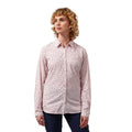 Raspberry - Back - Craghoppers Womens-Ladies Fara Long-Sleeved Shirt