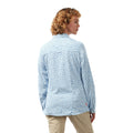 Mediterranean Blue - Side - Craghoppers Womens-Ladies Fara Long-Sleeved Shirt