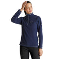 Blue Navy - Side - Craghoppers Womens-Ladies Miska VI Half Zip Fleece