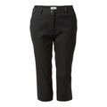 Black - Front - Craghoppers Womens-Ladies Kiwi Pro II Cropped Trousers