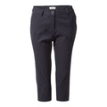 Dark Navy - Front - Craghoppers Womens-Ladies Kiwi Pro II Cropped Trousers