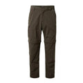 Woodland Green - Front - Craghoppers Mens Convertible Hiking Trousers