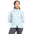 Poolside Green - Back - Craghoppers Womens-Ladies Callo Long-Sleeved Shirt