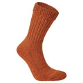 Toasted Pecan Marl - Front - Craghoppers Womens-Ladies Laugton Wool Hiking Socks