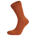 Toasted Pecan Marl - Back - Craghoppers Womens-Ladies Laugton Wool Hiking Socks