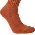 Toasted Pecan Marl - Side - Craghoppers Womens-Ladies Laugton Wool Hiking Socks