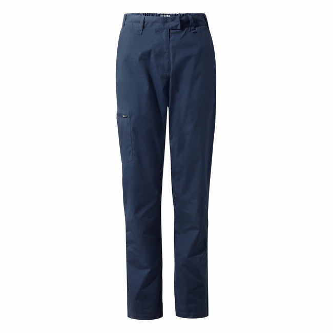 Soft Navy - Front - Craghoppers Womens-Ladies Kiwi II Sunproof Trousers