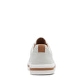 White - Side - Clarks Womens-Ladies Un Maui Lace Leather Trainers