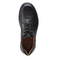 Black - Pack Shot - Clarks Mens Un Brawley Lace Leather Shoes
