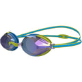 Blue-Acid Lime - Side - Speedo Childrens-Kids Vengeance Swimming Goggles