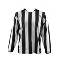 Black-White - Front - Carta Sport Unisex Adult Newcastle Vertical Jersey Football Shirt
