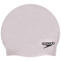Grey - Front - Speedo Unisex Adult Silicone Swimming Cap