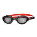 Black-Red - Front - Zoggs Unisex Adult Phantom 2.0 Swimming Goggles