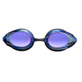 Black-Blue-Multicoloured - Back - Arena Unisex Adult Tracks Mirror Swimming Goggles
