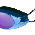 Black-Blue-Multicoloured - Side - Arena Unisex Adult Tracks Mirror Swimming Goggles