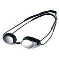 Black-Smoke - Front - Arena Unisex Adult Tracks Mirror Swimming Goggles