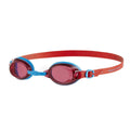 Turquoise-Red - Front - Speedo Childrens-Kids Jet Swimming Goggles