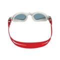 Grey-Dark Red - Back - Aquasphere Unisex Adult Kayenne Swimming Goggles
