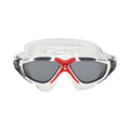 White-Grey-Red - Front - Aquasphere Unisex Adult Vista Swimming Goggles