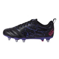 Black-Blue-Red - Front - Canterbury Childrens-Kids Stampede Team Soft Ground Rugby Boots